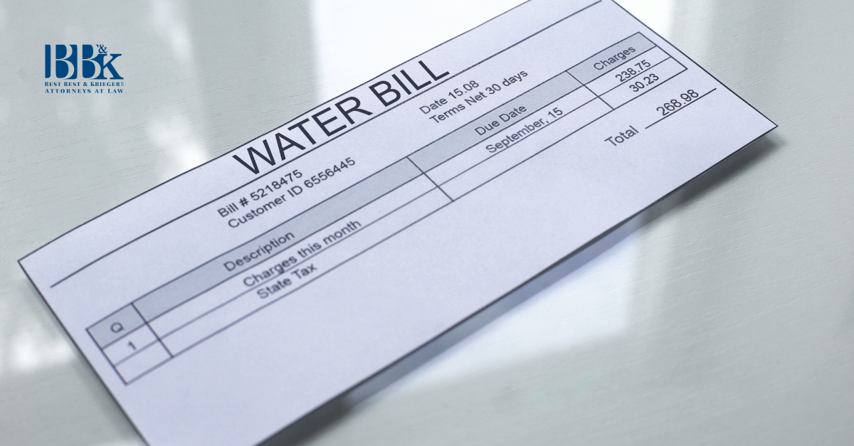 Governor Vetoes SB 222, Water Rate Assistance Program Legislation